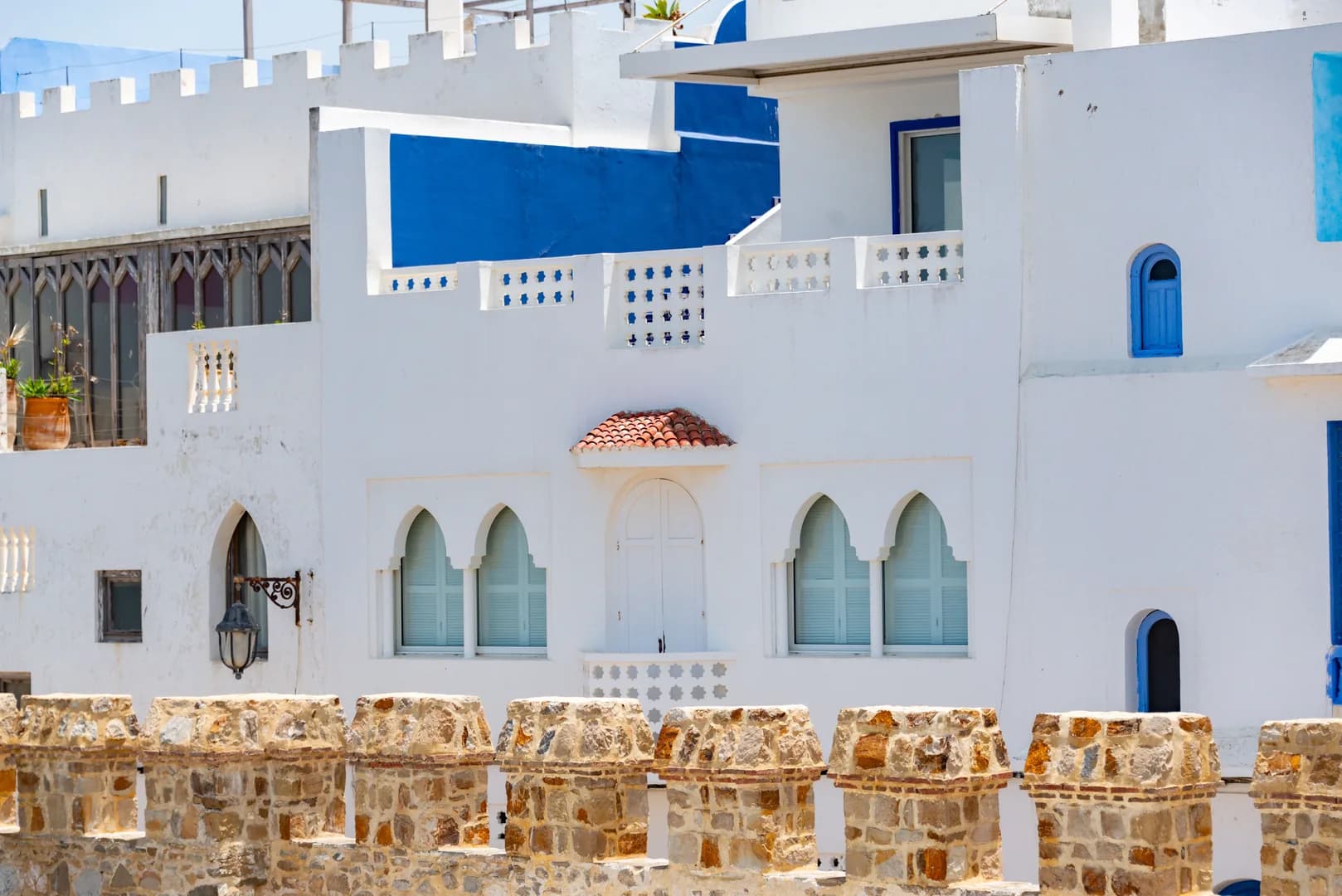 Asilah white walls coastal town Morocco